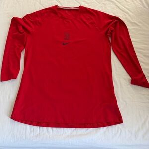 Nike Dri fit Red Sox long sleeve